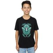 T-shirt enfant Dc Comics Aquaman Mera Crest