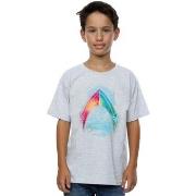 T-shirt enfant Dc Comics Aquaman Mera Logo