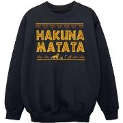 Sweat-shirt enfant Disney The Lion King Hakuna Matata