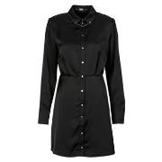 Robe courte Karl Lagerfeld karl charm satin shirt dress