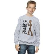 Sweat-shirt enfant Marvel Avengers Infinity War I Am Teenage Groot