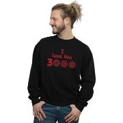 Sweat-shirt Marvel Avengers Endgame I Love You 3000 Circuits