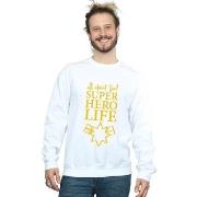 Sweat-shirt Marvel Avengers Endgame Superhero Life Sketch