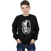 Sweat-shirt enfant Marvel Avengers Infinity War Thanos Face