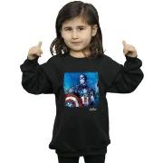 Sweat-shirt enfant Marvel Captain America Art