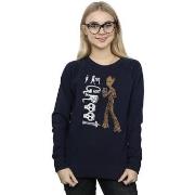 Sweat-shirt Marvel Avengers Infinity War I Am Teenage Groot