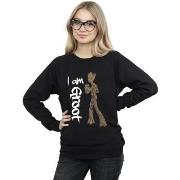 Sweat-shirt Marvel Avengers Infinity War Graffiti Groot