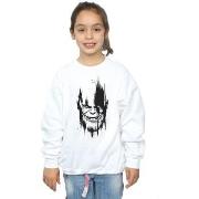 Sweat-shirt enfant Marvel Avengers Infinity War Thanos Face