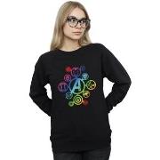 Sweat-shirt Marvel Avengers Infinity War Rainbow Icons