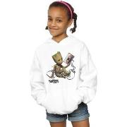 Sweat-shirt enfant Marvel Guardians Of The Galaxy Groot Tape