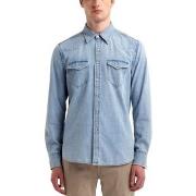 Chemise Replay Chemise en jean bleu clair