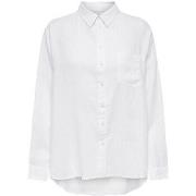 Chemise Only 15259585 TOKYO LINEN SHIRT-BRIGHT WHITE