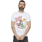 T-shirt Dc Comics Justice League Holiday Heroes