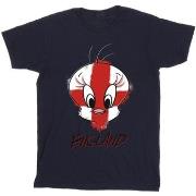 T-shirt enfant Dessins Animés Tweety England Face