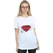 T-shirt Dc Comics Justice League Movie Superman Logo