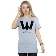 T-shirt Dc Comics Justice League Wayne Aerospace