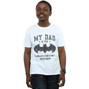 T-shirt enfant Dc Comics My Dad Is Batman