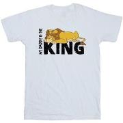 T-shirt enfant Disney The Lion King Daddy Is King