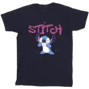 T-shirt enfant Disney Lilo And Stitch Graffiti