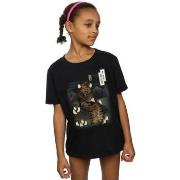 T-shirt enfant Disney The Last Jedi Japanese Chewbacca Porgs