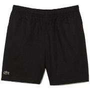 Short enfant Lacoste SHORT ENFANT SPORT EN TAFFETAS DIAMANTÉ NOIR