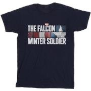 T-shirt Marvel The Falcon And The Winter Soldier Logo