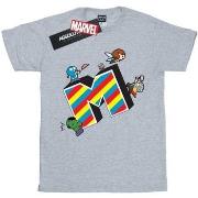 T-shirt Marvel M Is For