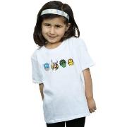 T-shirt enfant Marvel Avengers Comic Heads