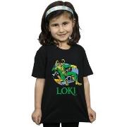 T-shirt enfant Marvel Loki Throne