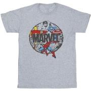 T-shirt enfant Marvel Character Circle