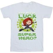 T-shirt enfant Marvel St Patrick's Day Black Widow Luck