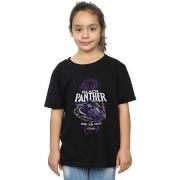 T-shirt enfant Marvel Black Panther Talon Fighter Badge