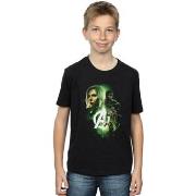 T-shirt enfant Marvel Avengers Infinity War Widow Panther Team Up