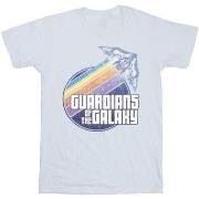 T-shirt Guardians Of The Galaxy Badge Rocket