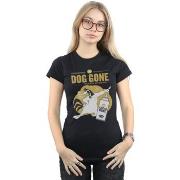 T-shirt Dessins Animés Foghorn Leghorn Dog Gone