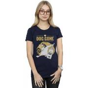 T-shirt Dessins Animés Foghorn Leghorn Dog Gone