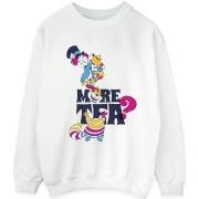 Sweat-shirt Disney Alice In Wonderland More Tea