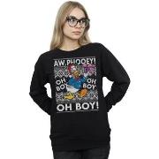 Sweat-shirt Disney Donald Duck Christmas Fair Isle