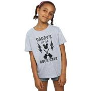 T-shirt enfant Disney Mickey Mouse Daddy's Rock Star