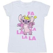 T-shirt Disney Angel Fa La La