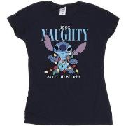 T-shirt Disney Lilo Stitch Naughty Nice