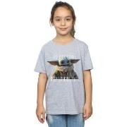 T-shirt enfant Disney The Mandalorian Keep Looking Cute