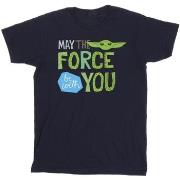 T-shirt enfant Disney The Mandalorian May The Force Be With You