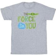 T-shirt enfant Disney The Mandalorian May The Force Be With You