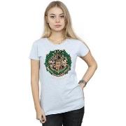 T-shirt Harry Potter Christmas Wreath