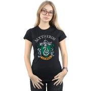 T-shirt Harry Potter Slytherin Crest