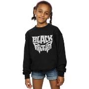 Sweat-shirt enfant Marvel Black Panther Worded Emblem