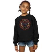 Sweat-shirt enfant Marvel Black Panther Tribal Panther Icon