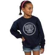 Sweat-shirt enfant Marvel Black Panther Distressed Icon