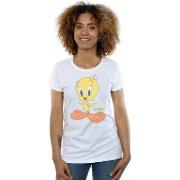 T-shirt Dessins Animés Tweety Pie Distressed